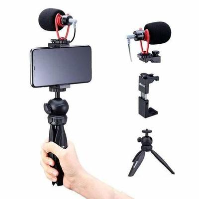 Ulanzi Smartphone vlog KIT: mini-statief, telefoonhouder & microfoon