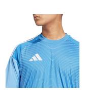 adidas Tiro 25 Competition Keepersshirt Lange Mouwen Lichtblauw Wit - thumbnail