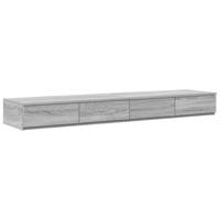 Opbergbedframe Grijs sonoma 226.5 x 140 x 31.5 cm Bewerkt hout - thumbnail