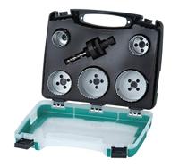 Wolfcraft 5422000 Gatenzaagset 6-delig 25 mm, 35 mm, 43 mm, 54 mm, 83 mm 1 set(s) - thumbnail