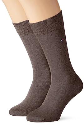 Tommy Hilfiger Sock classic 2 pack 778 oak Bruin maat 3942