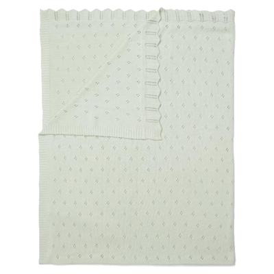 Essenza Essenza knitted Ajour plaid Morning swim 130x170