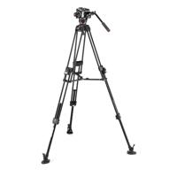 Manfrotto MVK504XTWINFA 504X Video Head + aluminium Fast Twin Leg statiefkit - thumbnail