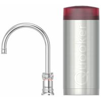 Quooker Classic Nordic Round Kokendwaterkraan Single Tap Set - Kokend Water - Chroom - Inclusief COMBI Reservoir - thumbnail