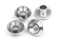 Wheel washer (silver/4pcs) - thumbnail