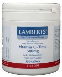 Lamberts Vitamine C 500 mg Time Release & Bioflavonoiden Tabletten