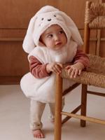 Vermomming voor baby's konijn wit - thumbnail