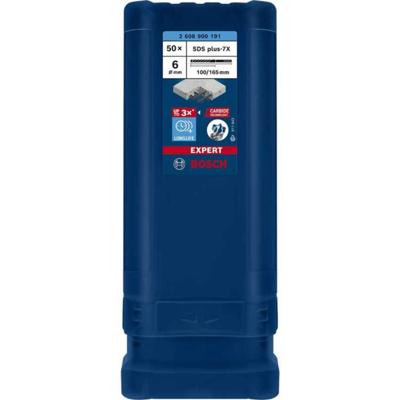 Bosch Accessoires Expert SDS plus-7X hamerboor 6 x 100 x 165 mm - 1 stuk(s) - 2608900191 Bosch Accessoires Expert SDS plus-7X hamerboor 6 x 100 x 165 mm - 1 stuk(s) - 2608900191