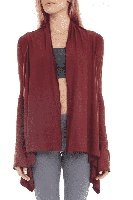 Yoga Wrap 'Sukha' Framboos One Size - thumbnail