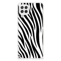 Samsung Galaxy A22 4G | M22 | TPU Hoesje | Zebra - thumbnail