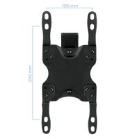 Muursteun voor tv met arm TooQ LP2042TNL-B 13"-42" 13" 20 kg - thumbnail
