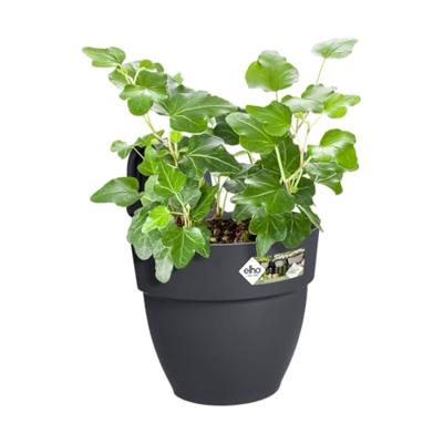 ELHO - Bloempot - Vibia Campana Easy Hanger Small - Antraciet - Buitenbalkon - L 24,1 x B 20,5 x H 26,5 cm - thumbnail