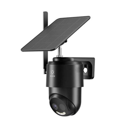WOOX r4250 smart 4g outdoor ptz camera with solar panel kit, 2mp, 1920x1080p, 4g lte-fdd, black