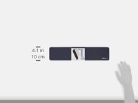 Durable 5704 Gel-polssteun Antraciet - thumbnail