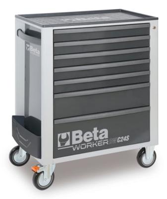 Beta BW 2400S G7/E-S Gereedschapswagen met 7 laden, gevuld met gereedschap | 240 Delig - 024006322