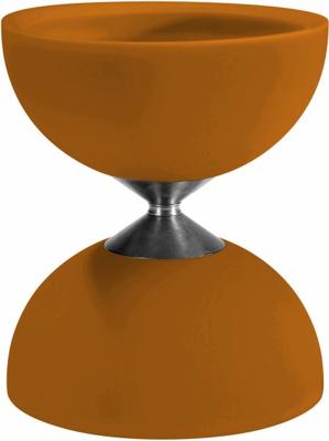 Eureka Rubber diabolo - oranje