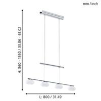 Eglo Design hanglampAleandro 1 - 96528 - thumbnail