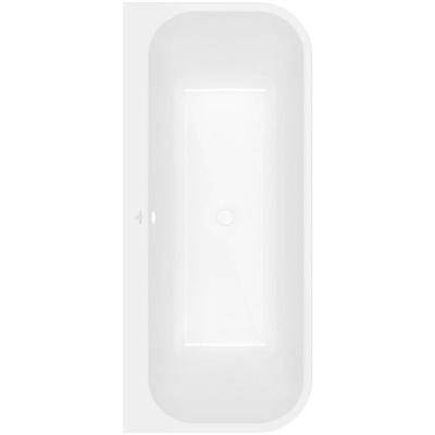 Villeroy & Boch Architectura Back-to-wall bad - 1800 x 800 mm - glans wit Alpin (wit) uba180are9cs00v-01
