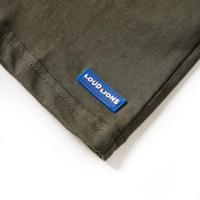 Kindershirt met lange mouwen skateboardprint 116 kakikleurig - thumbnail
