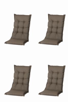 Kussen hoog 50x123 outdoor Oxford taupe (4 stuks) Madison - Madison Kussen hoog 50x123 outdoor Oxford taupe (4 stuks) Madison - Madison