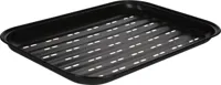 Gusta grillplaat zwart bbq 34cm - thumbnail