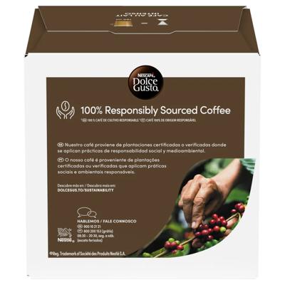 Koffiecapsules Nescafé Dolce Gusto 48116 Café Au Lait Intenso (16 uds)