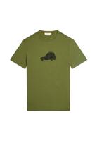 Icebreaker 150 Tech Lite SS Cosy Camper T-shirt Heren Sphagnum XL - thumbnail