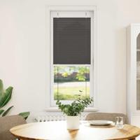 VidaXL Plissé rolgordijn 40x150 cm stofbreedte 39,4 cm polyester zwart - thumbnail