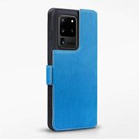 Qubits - slim wallet hoes - Samsung Galaxy S20 Plus - Lichtblauw - thumbnail