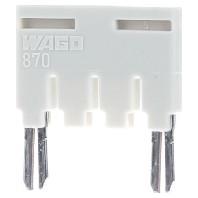 WAGO 870-434 Kambrug Lichtgrijs 200 stuk(s)