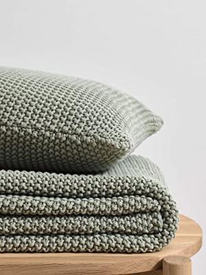 Marc O&apos;Polo Nordic knit Plaid Garden green