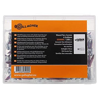 Gallagher Gallagher schroeven 4,5x40 T25 (200) - 050000 050000