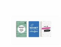 Notitieboek Spiraal A5 Lijn Liefste Juf - thumbnail