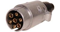 COREXX stekker plug 7-pin alu - thumbnail