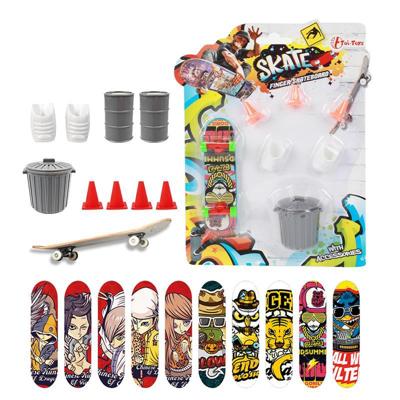 Toi-Toys Skate vinger skateboard met accessoires