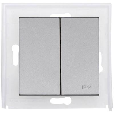 Kopp 493647001 Wipschakelaar RVS 1 stuk(s)