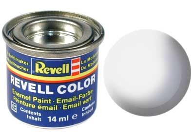 Revell Enamel NR.301 Wit Zijdemat - 14ml