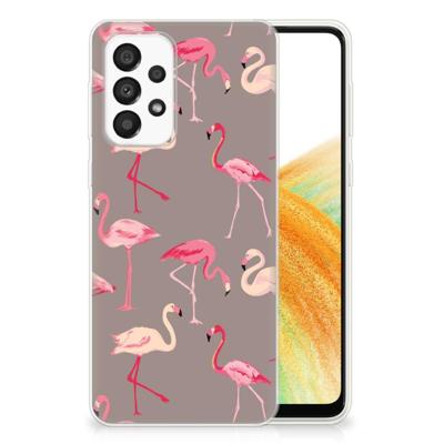 Samsung Galaxy A33 5G | TPU Hoesje | Flamingo
