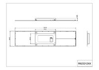 Trio PlafonnièreAlpha 120cm - 3000K zwart - R62321232 - thumbnail
