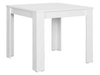 BYLIVING Eettafel Nepal, onderhoudsvriendelijk. (Wit, 90 x 90 cm) - thumbnail