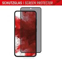 Displex Privacy Glass FC voor Samsung Galaxy S22+/S2, hard pantserglas (10H), ecologisch montageframe, krasbestendig gehard glas, high-tech anti-vingerafdrukcoating, Case Friendly3+ - thumbnail