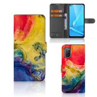 Hoesje OPPO A72 | OPPO A52 Watercolor Dark - thumbnail