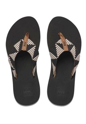 REEF Spring Woven Slipper Dames Pebble 9