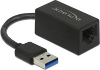 DeLOCK 66039 laptop dock & poortreplicator USB 3.2 Gen 1 (3.1 Gen 1) Type-A Zwart - thumbnail