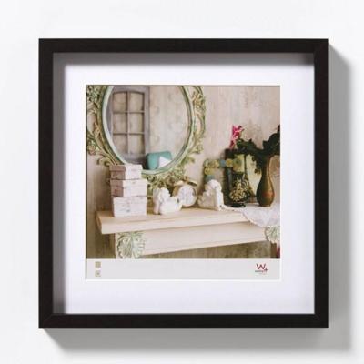 Walther Stockholm 3D fotolijst 30x30cm zwart Walther Stockholm 3D fotolijst 30x30cm zwart