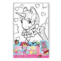 Grafix Schilderen op nummer - eenhoorn - thumbnail