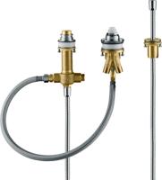 Hansgrohe Inbouwdeel voor 3-gats ééngreeps badrandmengkraan serviceluik verplicht - thumbnail