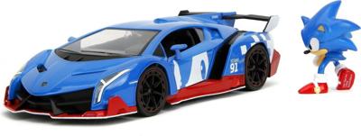 Sonic the Hedgehog DieCast Model Car - Lamborghini Veneno