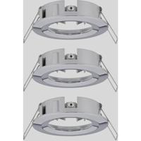 Paulmann 92482 EBL Choose Inbouwring Set van 3 stuks 10 W Chroom - thumbnail