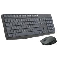 Toetsenbord en draadloze muis Logitech 920-007919 Grijs Qwerty Spaans QWERTY - thumbnail